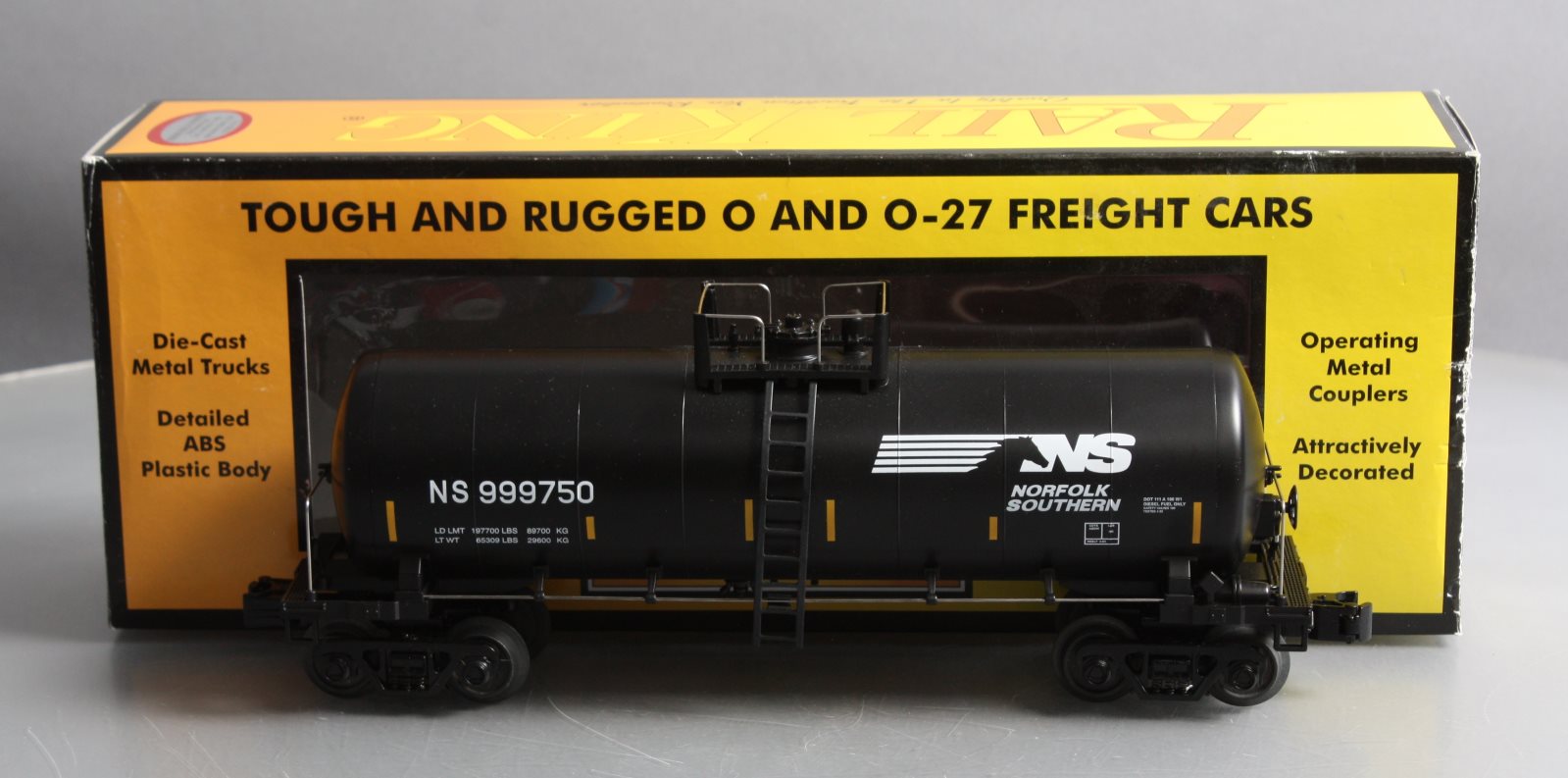 MTH 30-73339 O Gauge Norfolk Southern Modern Tank Car – Trainz
