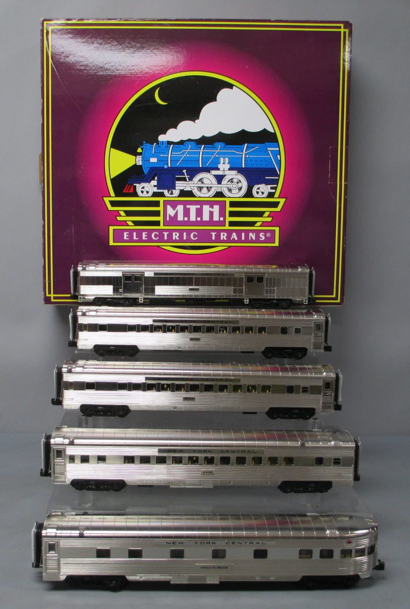 MTH 20-65146 O New York Central 70' Streamlined Passenger Set (Set of 5)