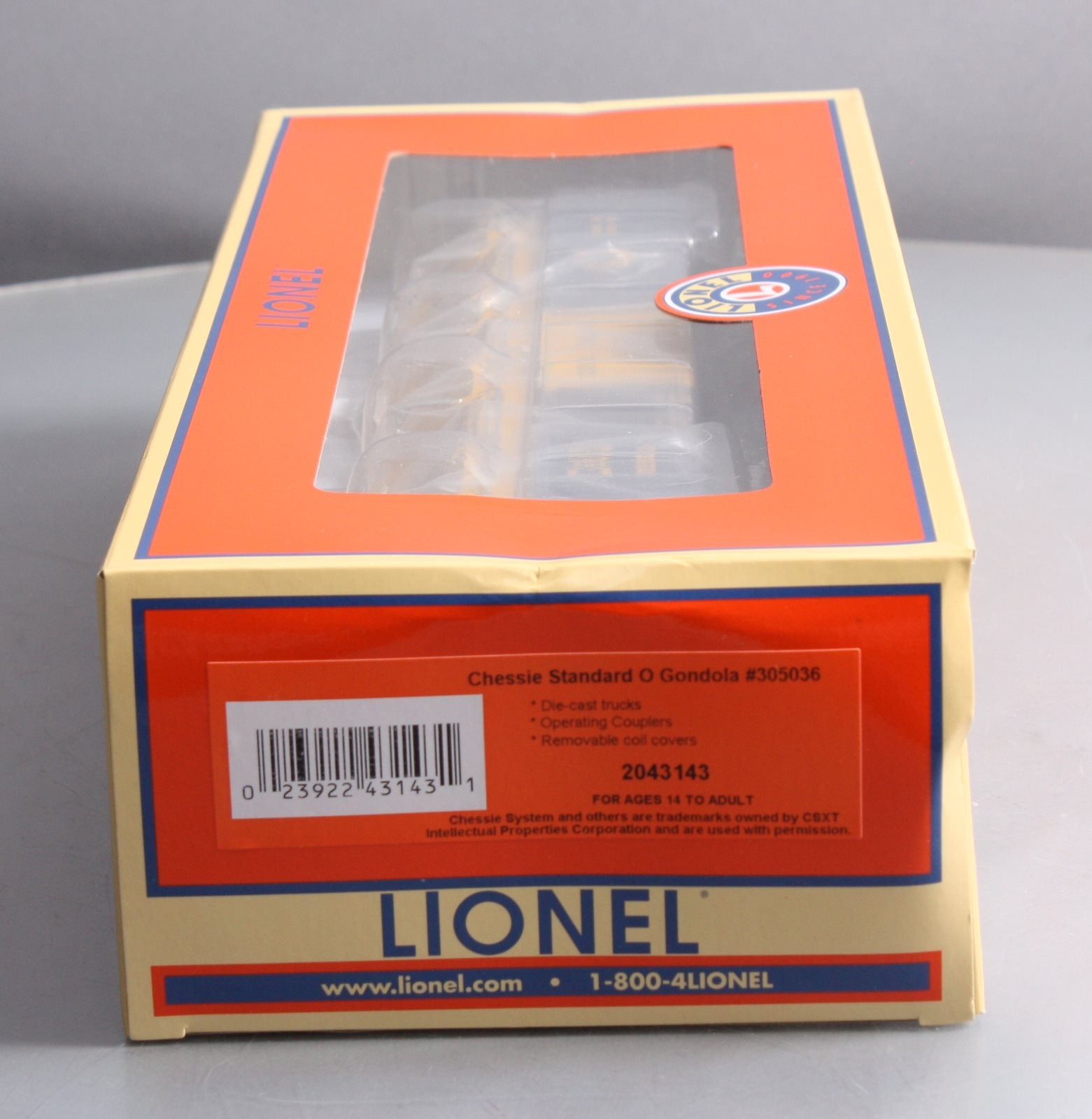 Lionel 2043143 Chessie Standard Gondola #305036