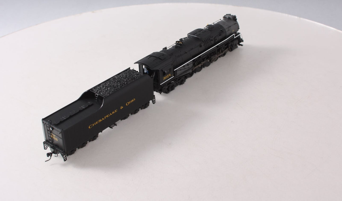 Broadway Limited 4589 HO C&O T-1 2-10-4 Steam Locomotive w/ Paragon3 #3018