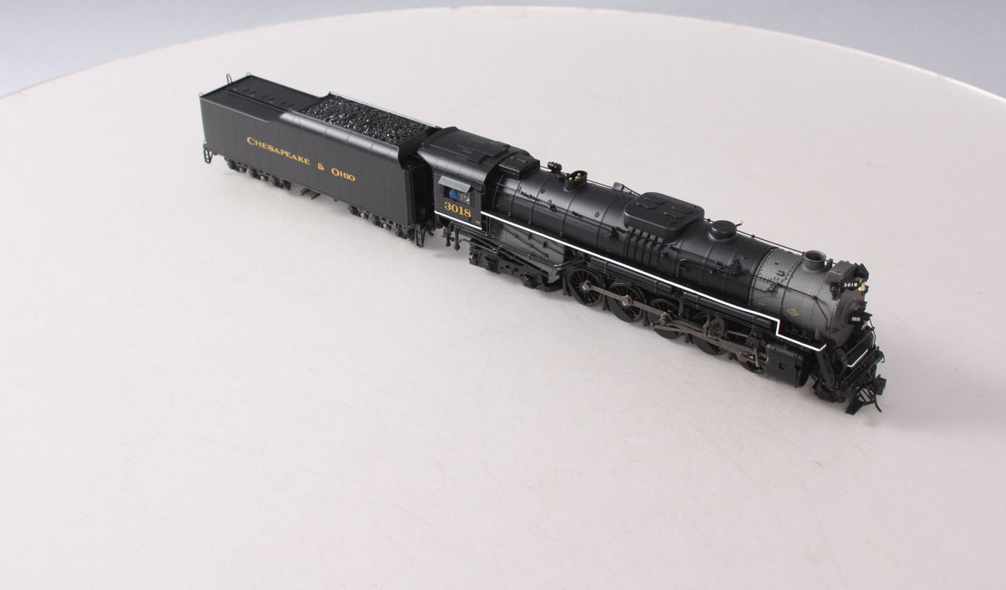 Broadway Limited 4589 HO C&O T-1 2-10-4 Steam Locomotive w/ Paragon3 #3018