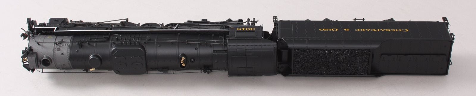 Broadway Limited 4589 HO C&O T-1 2-10-4 Steam Locomotive w/ Paragon3 #3018