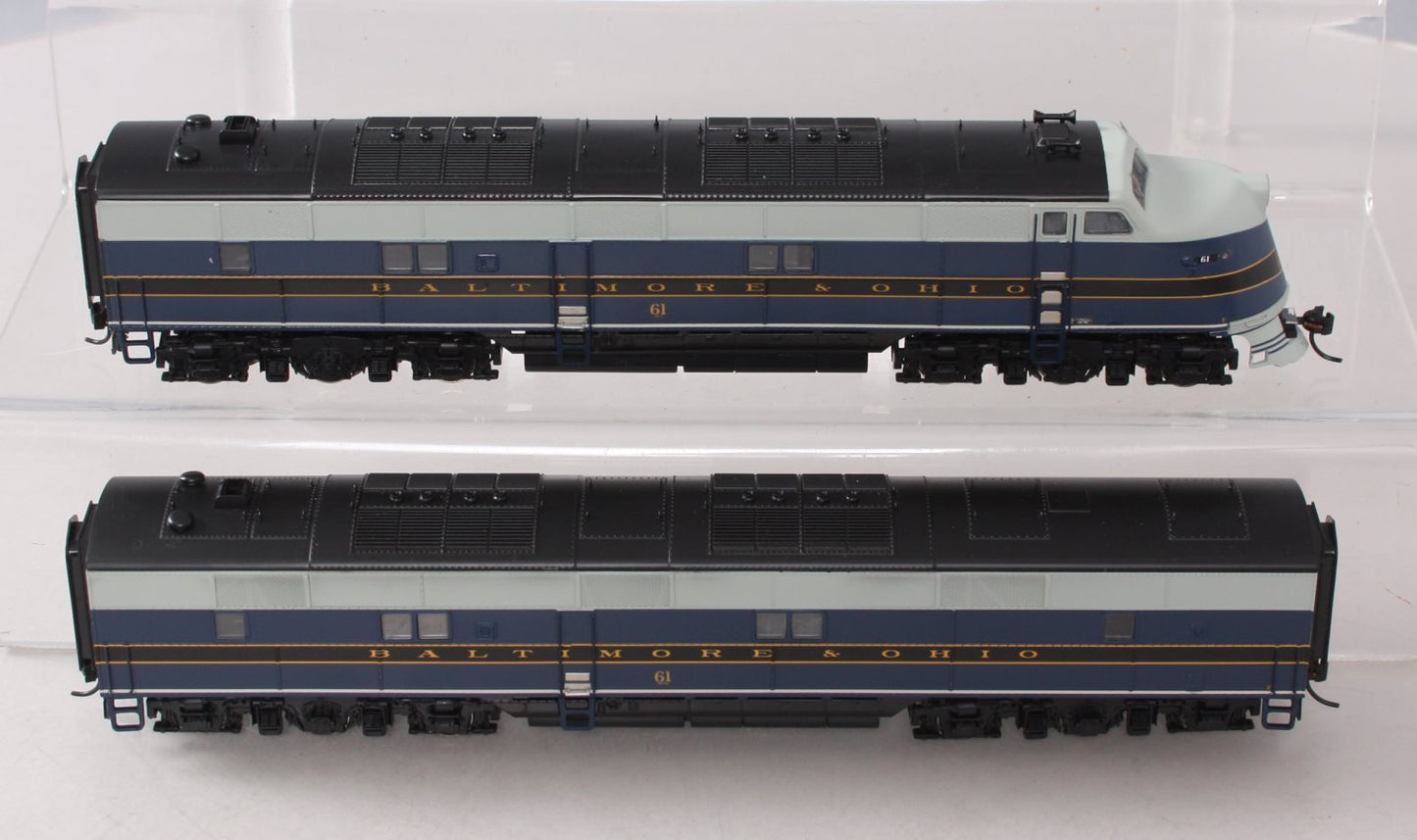 Broadway Limited 5397 HO Baltimore & Ohio EMD E6 AB Diesel Loco Paragon3 #61/61x