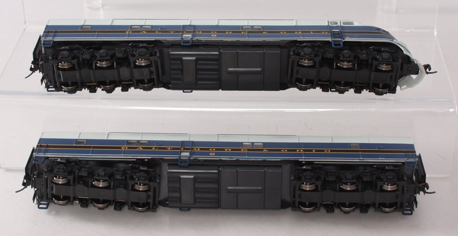 Broadway Limited 5397 HO Baltimore & Ohio EMD E6 AB Diesel Loco Paragon3 #61/61x