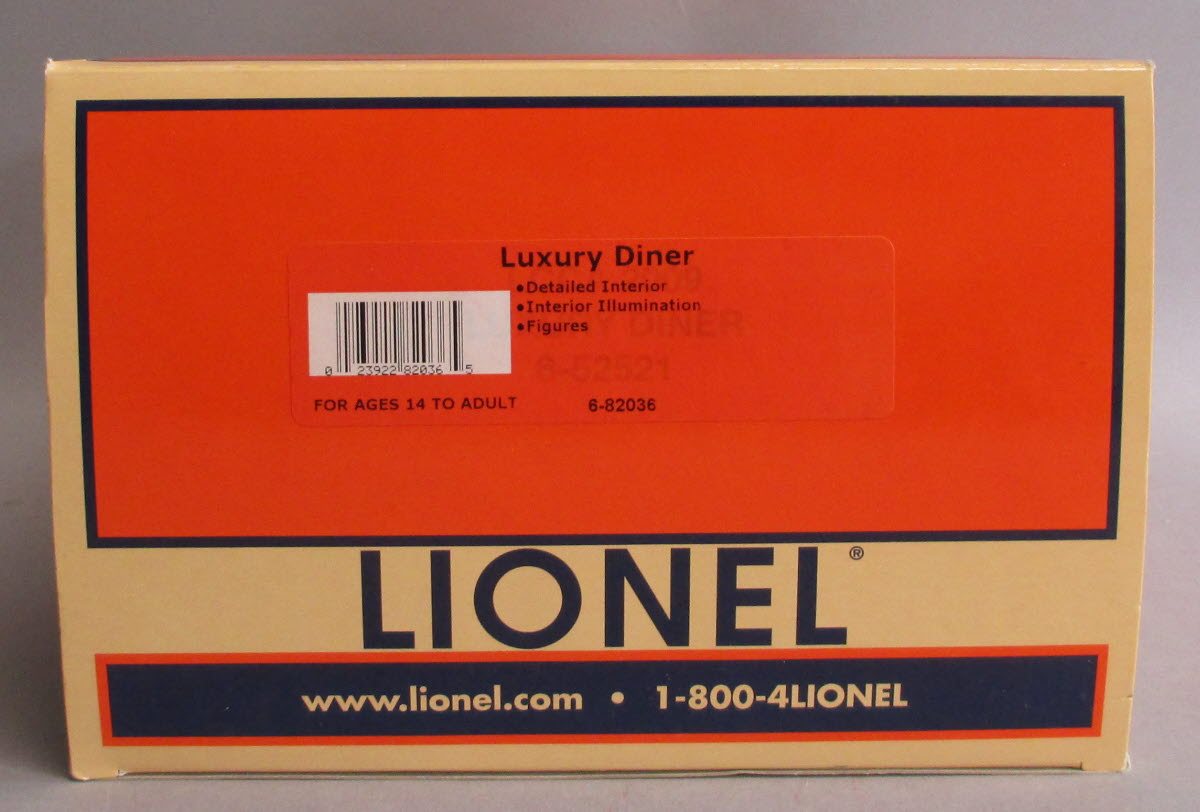 Lionel 6-82036 O Gauge Luxury Diner Building