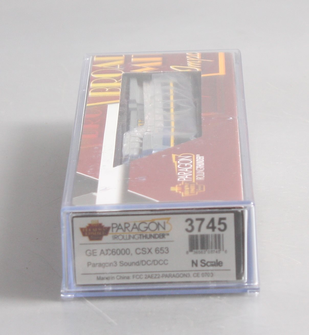 Broadway Limited 3745 N CSX GE AC6000 Diesel Loco Paragon3 Sound/DC/DCC #653