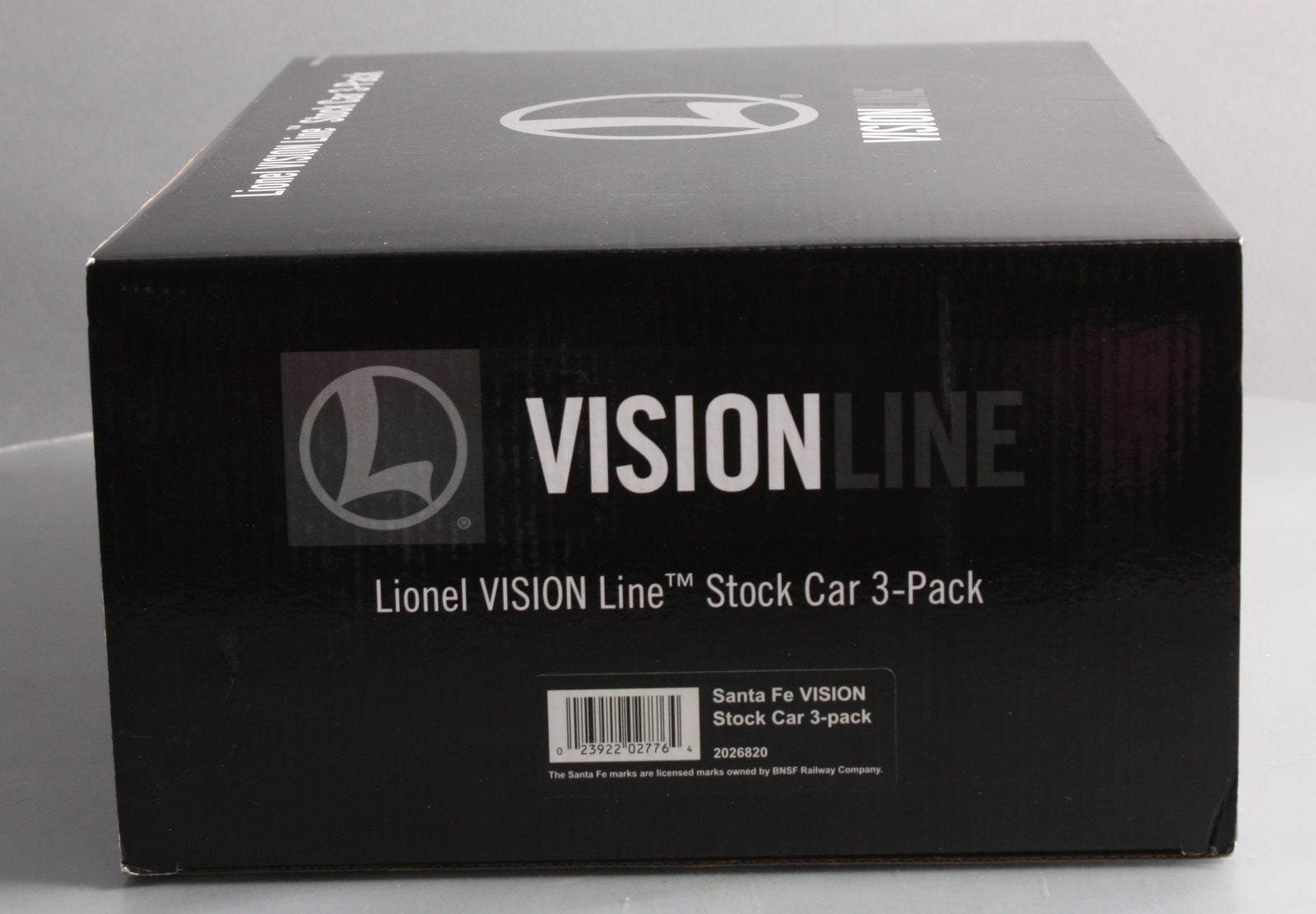 Lionel 2026820 O VISIONLINE Santa Fe Stock Car #60395 (Set of 3)