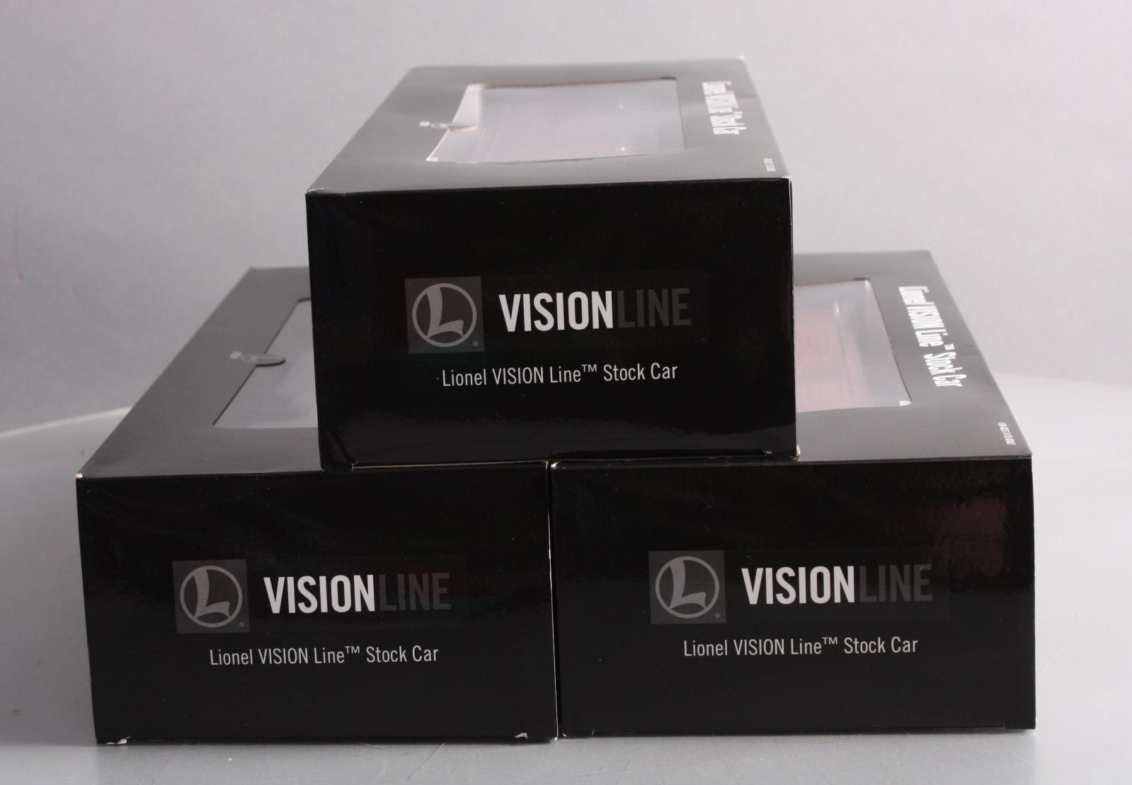Lionel 2026820 O VISIONLINE Santa Fe Stock Car #60395 (Set of 3)