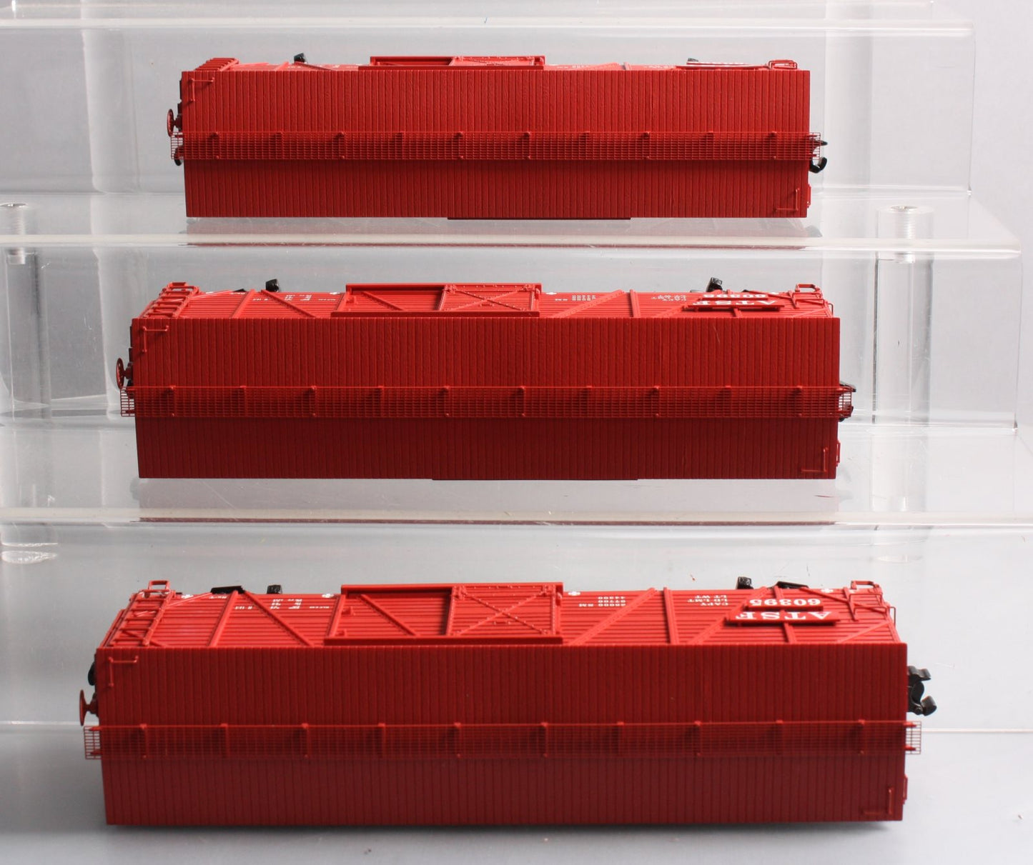 Lionel 2026820 O VISIONLINE Santa Fe Stock Car #60395 (Set of 3)