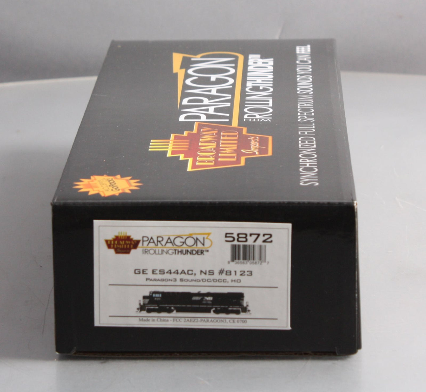 Broadway Limited 5872 HO Norfolk Southern GE ES44AC Diesel Loco Sound/DCC #8123