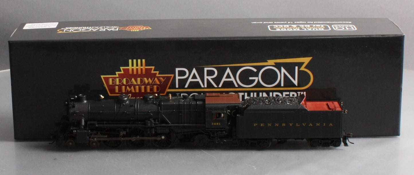 Broadway Limited 5737 HO Pennsylvania K4s 4-6-2 Postwar Steam Loco #3681 DC/DCC