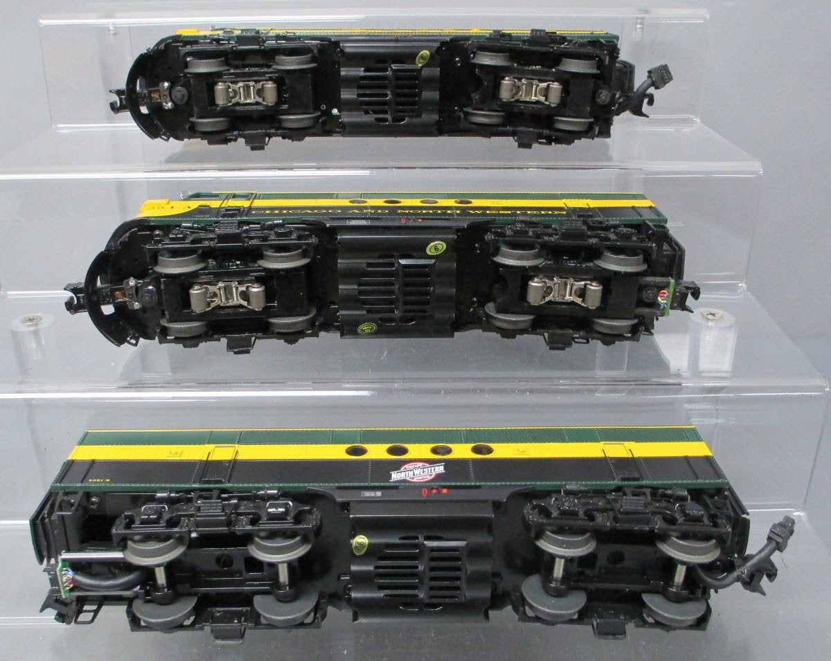MTH 20-2744-1 C&NW FT ABA Diesel Engine Set w/PS2 #4051A/4054A/4051B