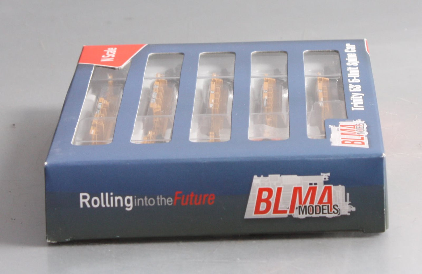 BLMA Models 12006 N Scale TTAX 53' Spine Car #555072 (Set of 5)