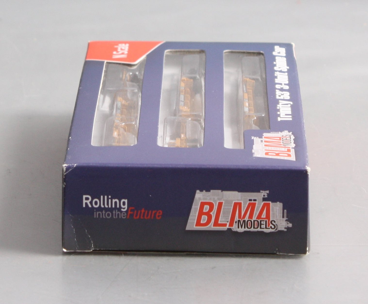 BLMA Models 12257 TTAX 3-Unit Spine Car #355008