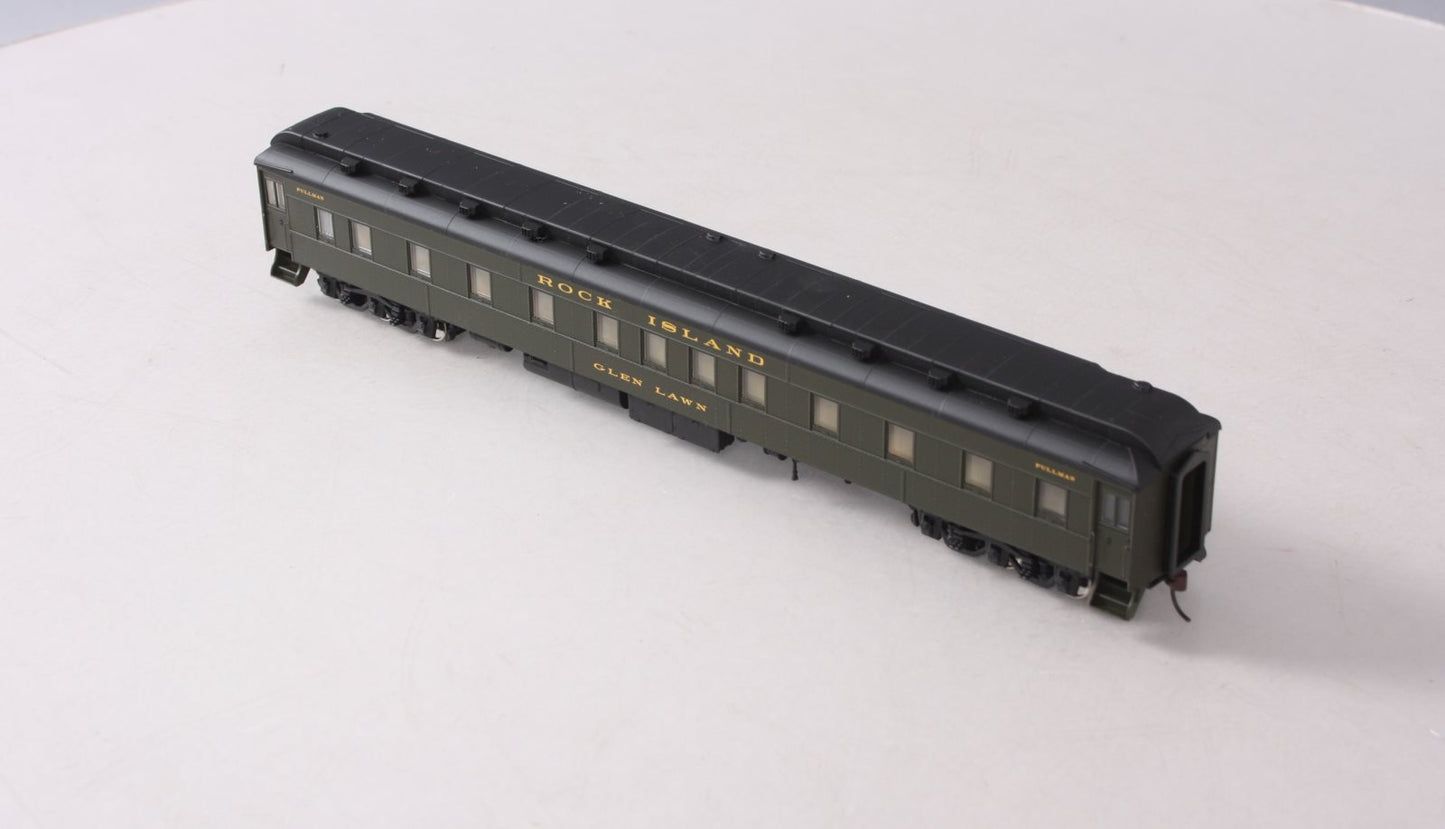 Walthers 932-10415 HO Rock Island Pullman Heavyweight "Glen Lawn" Passenger Car