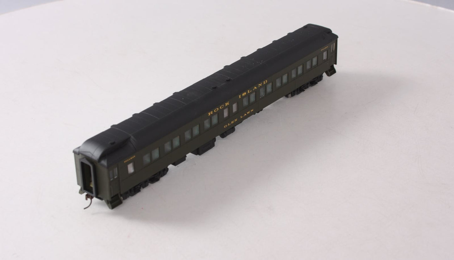 Walthers 932-10415 HO Rock Island Pullman Heavyweight "Glen Lawn" Passenger Car