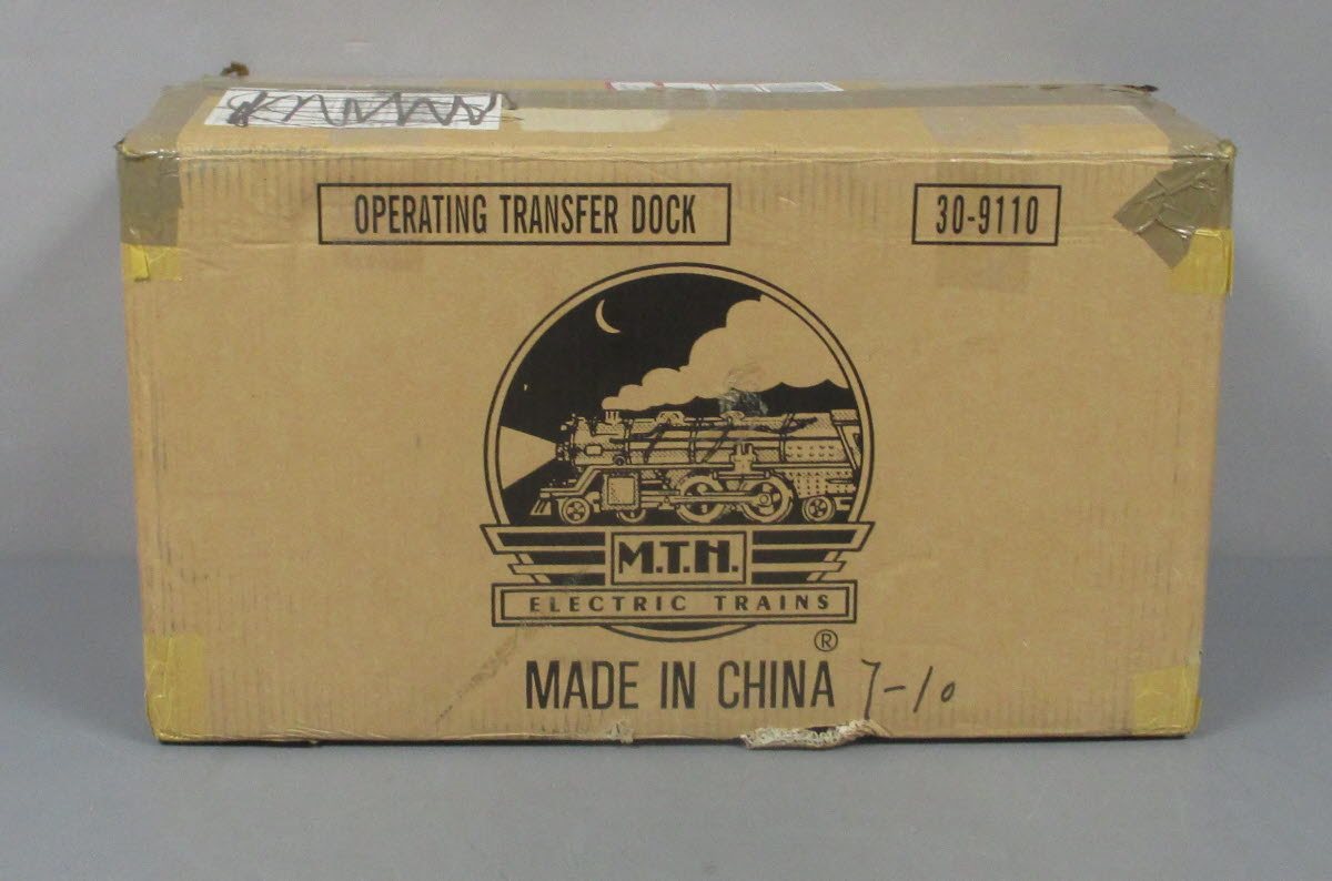 MTH 30-9110 O Gauge Operating Transfer Dock LN/Box