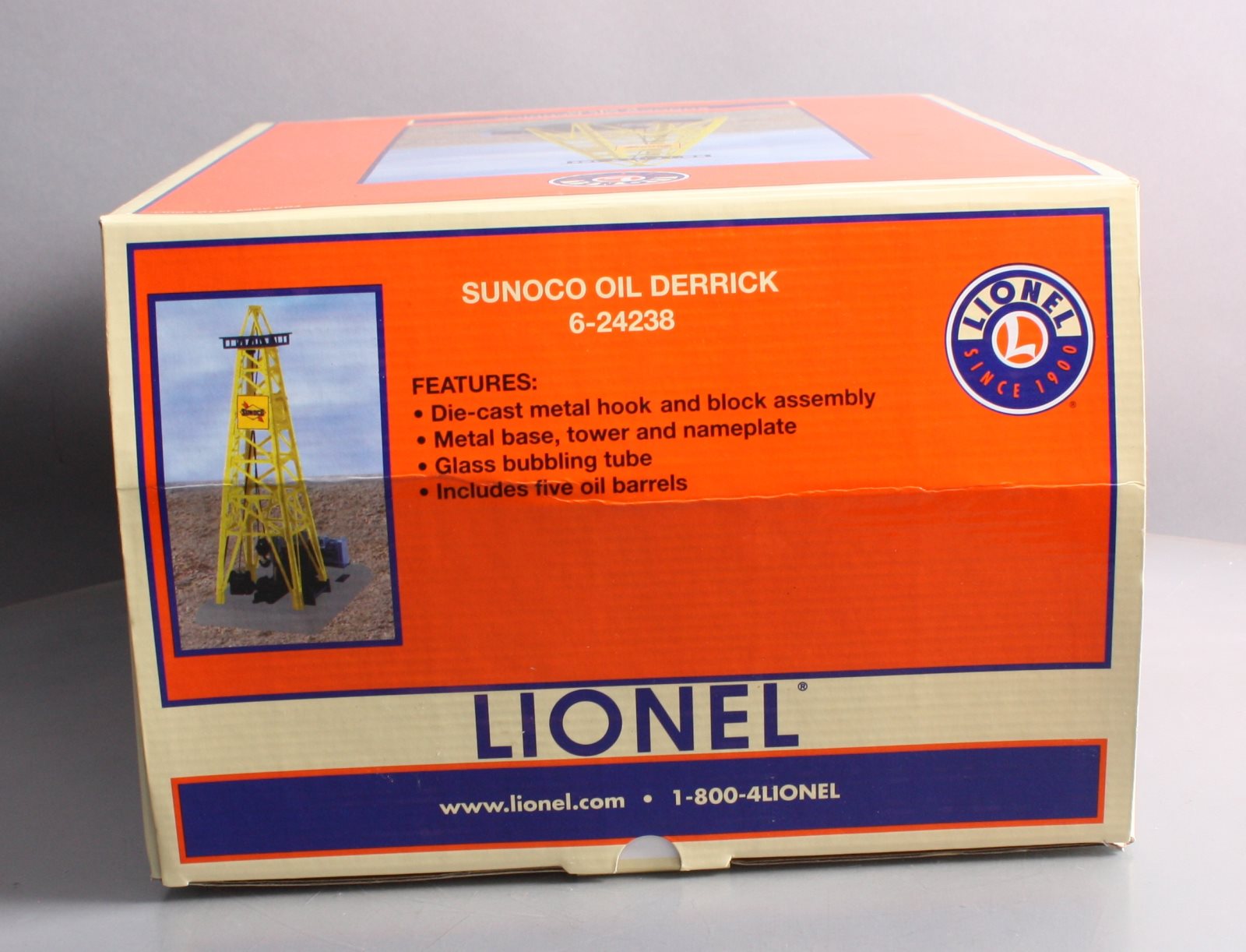 Lionel 6-24238 O Gauge Sunoco Oil Derrick