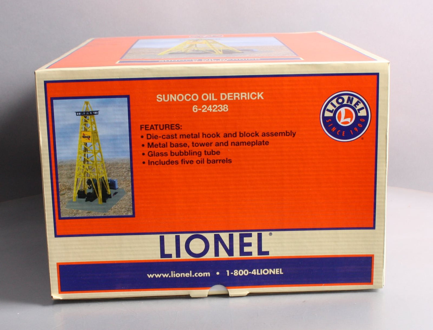 Lionel 6-24238 O Gauge Sunoco Oil Derrick