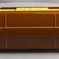 MTH 10-201 Standard Gauge Yellow/Brown Boxcar #214