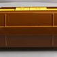 MTH 10-201 Standard Gauge Yellow/Brown Boxcar With Nickel Trim #214