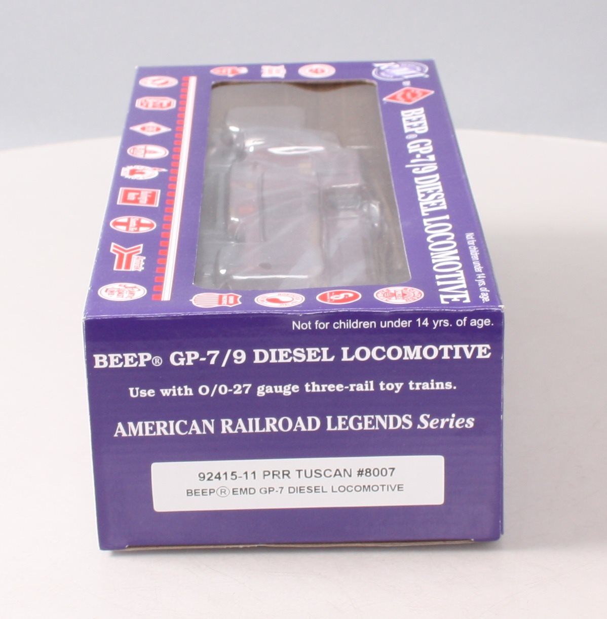 RMT 9241511 O Pennsylvania Tuscan BEEP GP7 Diesel Locomotive #8007