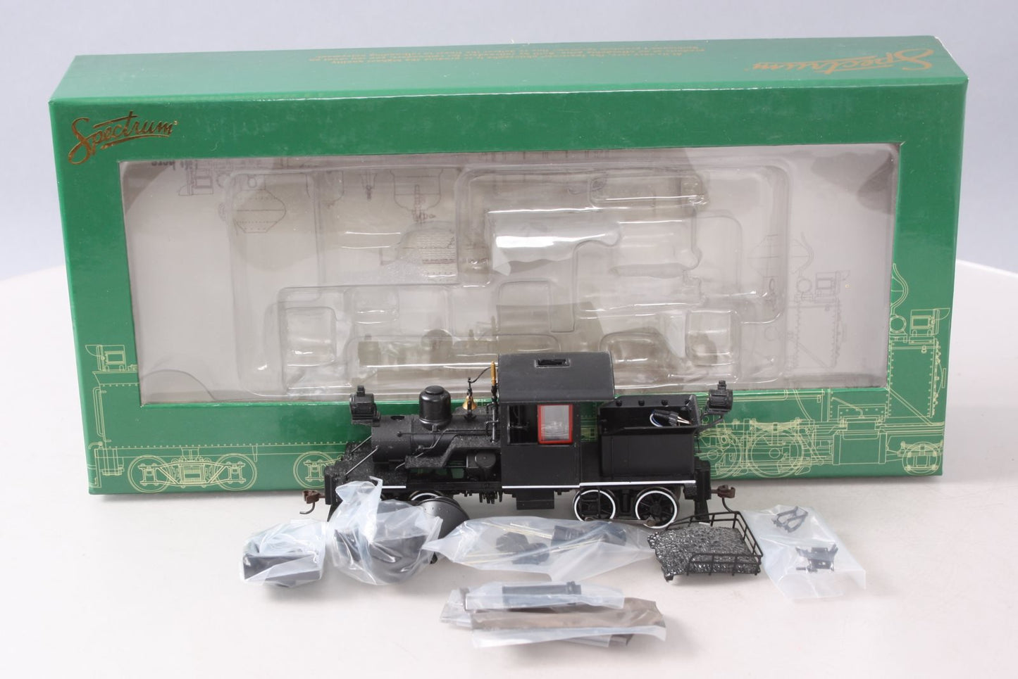 Bachmann 28804 On30 Painted & Unlettered 14-Ton 2-Truck Stearns-Heisler w/DCC