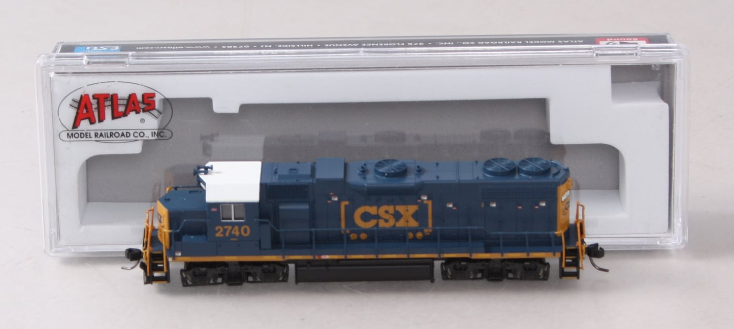 Atlas 40003615 N Scale CSX YN3b Gp38-2 Diesel Locomotive #2740 w/ Sound