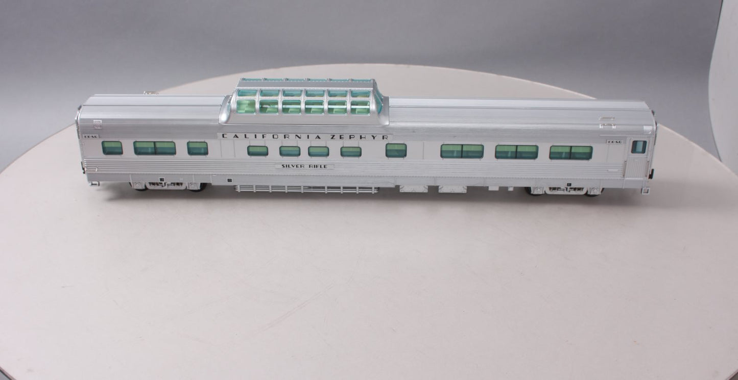Atlas 3007012 O California Zephyr CB&Q Vista Dome w/Conductors Window #4720