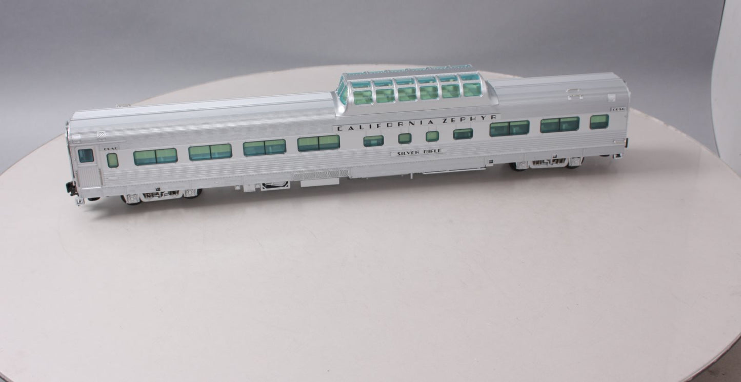 Atlas 3007012 O California Zephyr CB&Q Vista Dome w/Conductors Window #4720