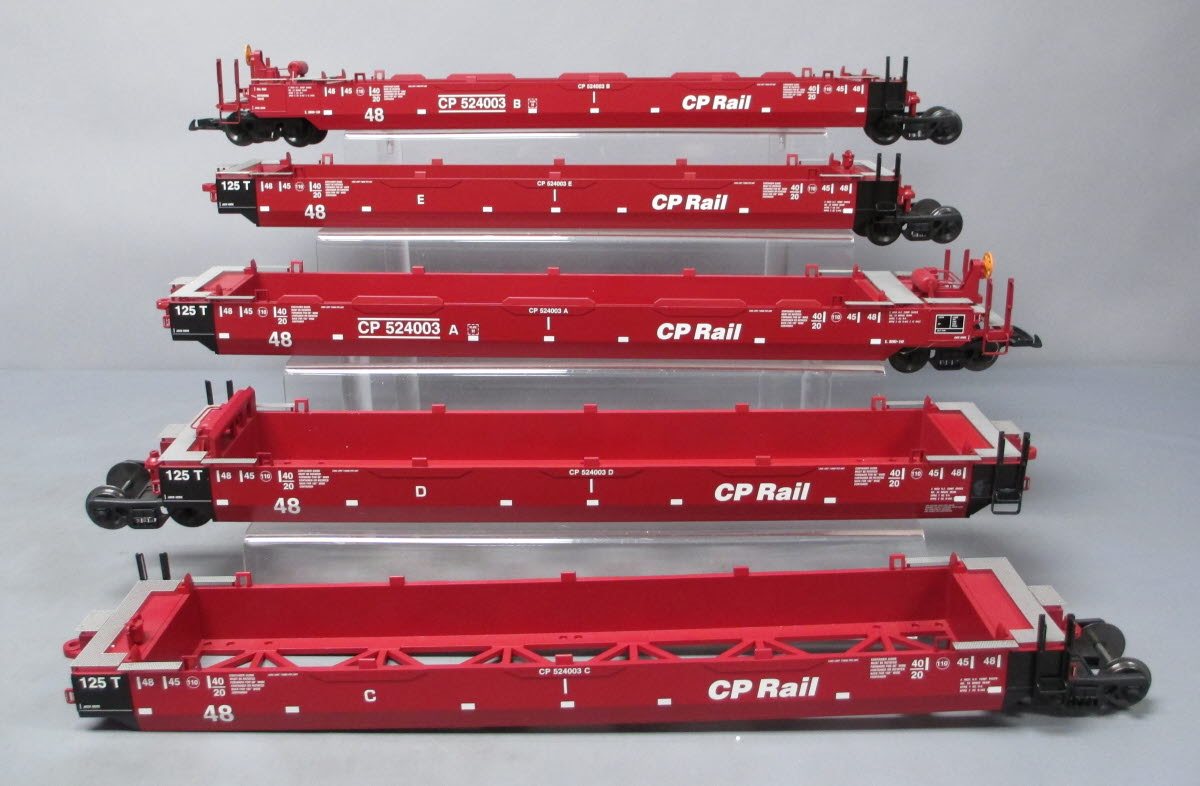 USA Trains R17156 G Canadian Pacific Intermodal 5 Unit Articulated Set