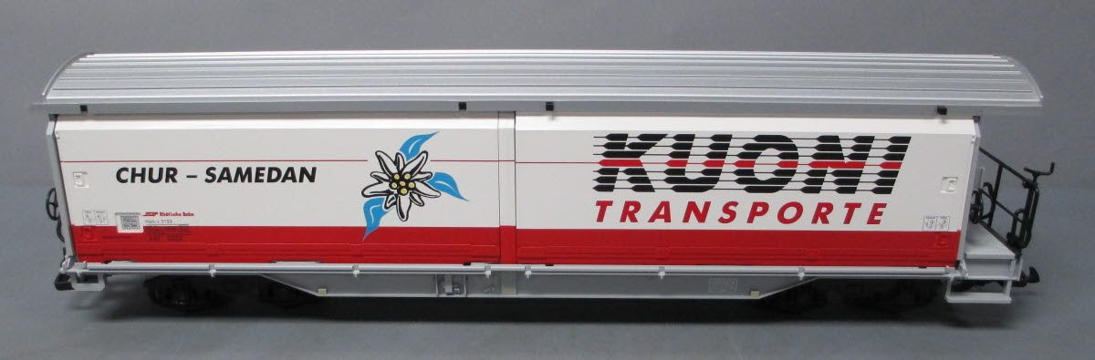 LGB 45570 G Scale RhB Sliding Wall Boxcar