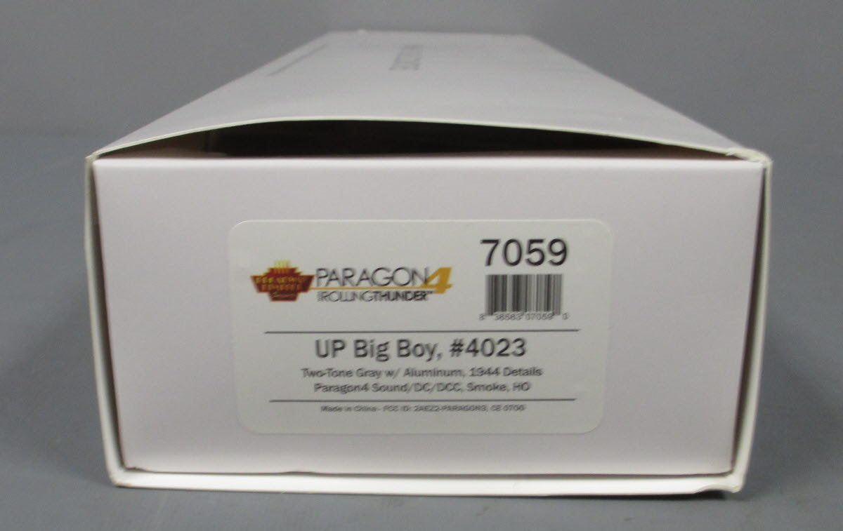 Broadway Limited 7059 HO UP Big Boy Gray Steam Locomotive Sound/DC/DCC #4023