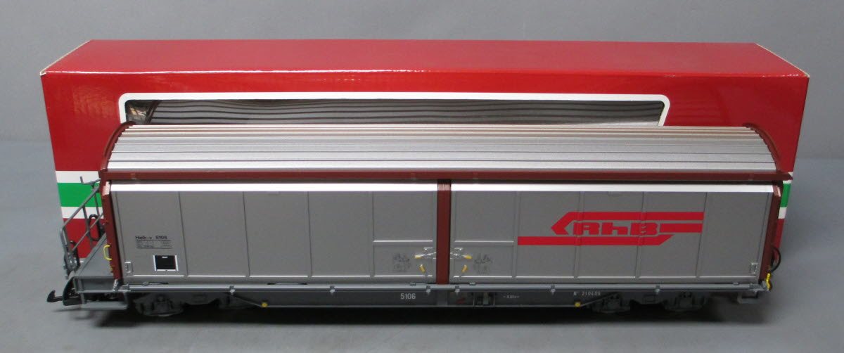 LGB 48570 G RhB Type Haik-v Sliding Wall Boxcar
