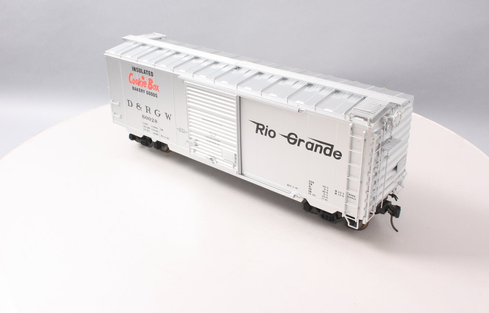 USA Trains R19209C G Rio Grande 40 Ft. PS-1 Simulated Steel Box Car