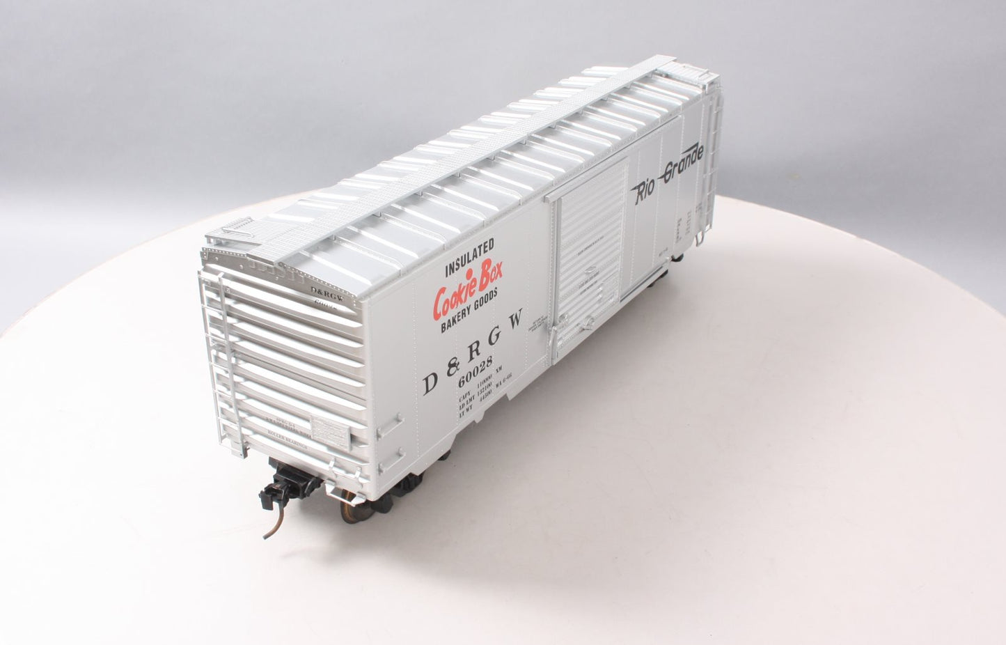USA Trains R19209C G Rio Grande 40 Ft. PS-1 Simulated Steel Box Car