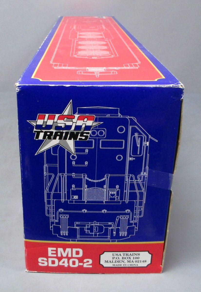 USA Trains 22308 G Scale Chessie SD40-2 Diesel Locomotive #6184