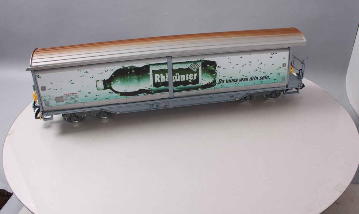 LGB 48571 G Rhaetian Railway RhB Type Haik-qv Sliding Wall Boxcar