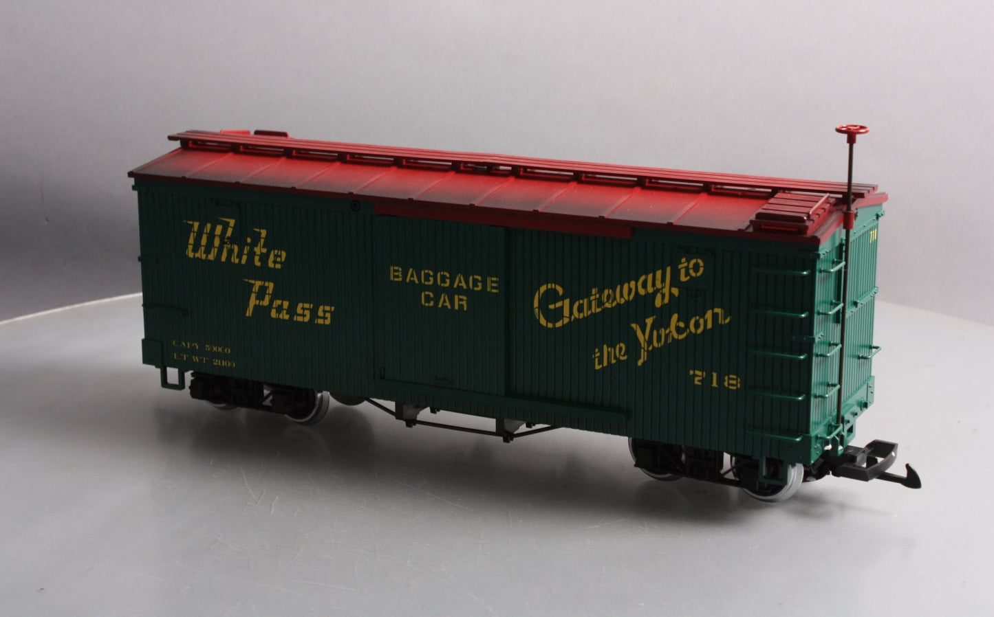 LGB 48675 G White Pass and Yukon Railroad RR Boxcar