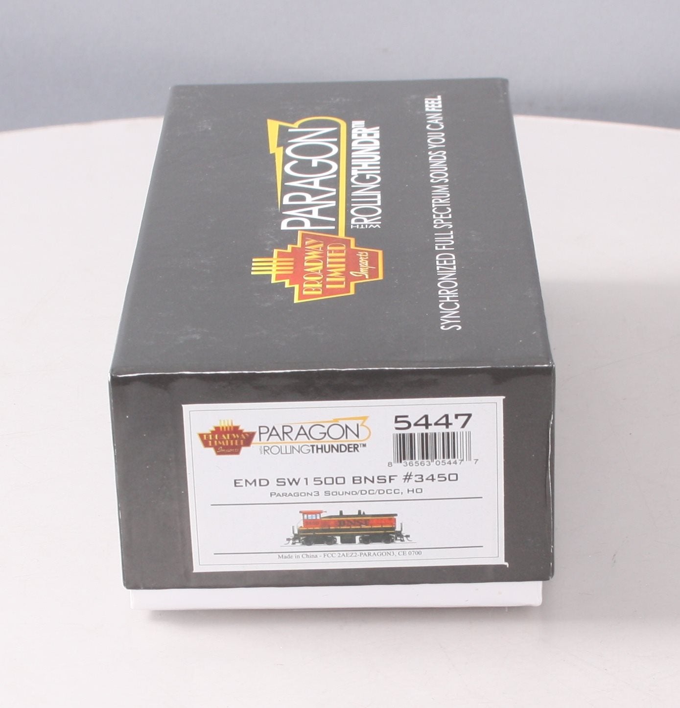 Broadway Limited 5447 HO BNSF EMD SW1500 Diesel Loco w/ DCC&Sound #3450