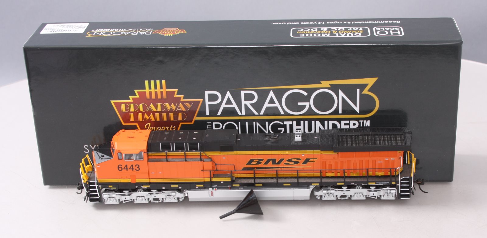 Broadway Limited 5680 HO BNSF GE AC6000 with DC/Sound/DCC #6443