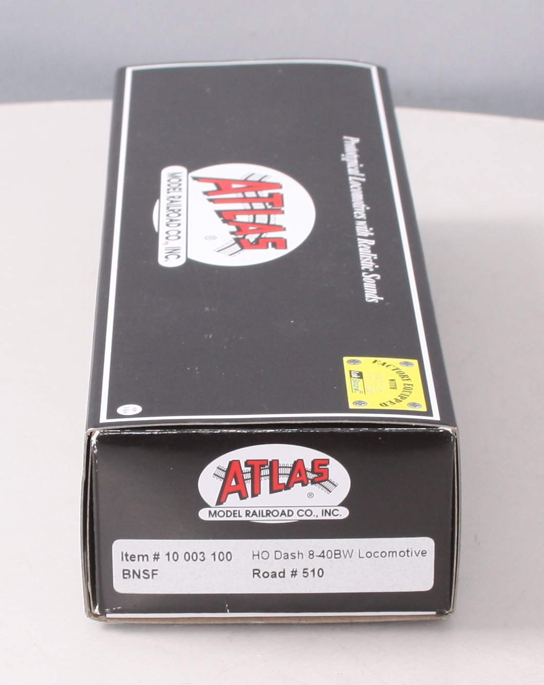 Atlas 10003100 HO BNSF Dash 8-40BW Locomotive #510 w/ Sound & DCC
