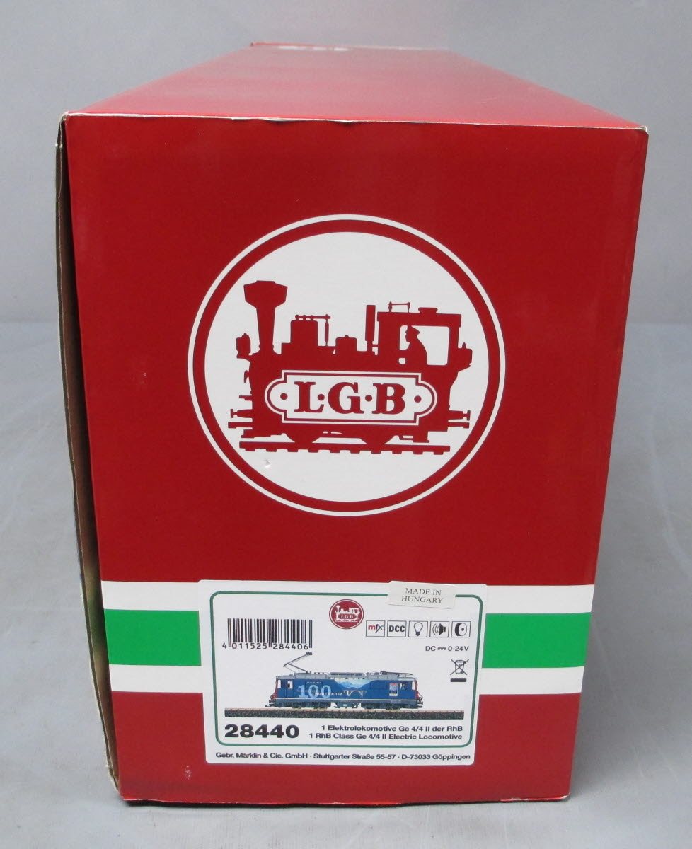 LGB 28440 G RhB Electric Loco Ge 4/4 II