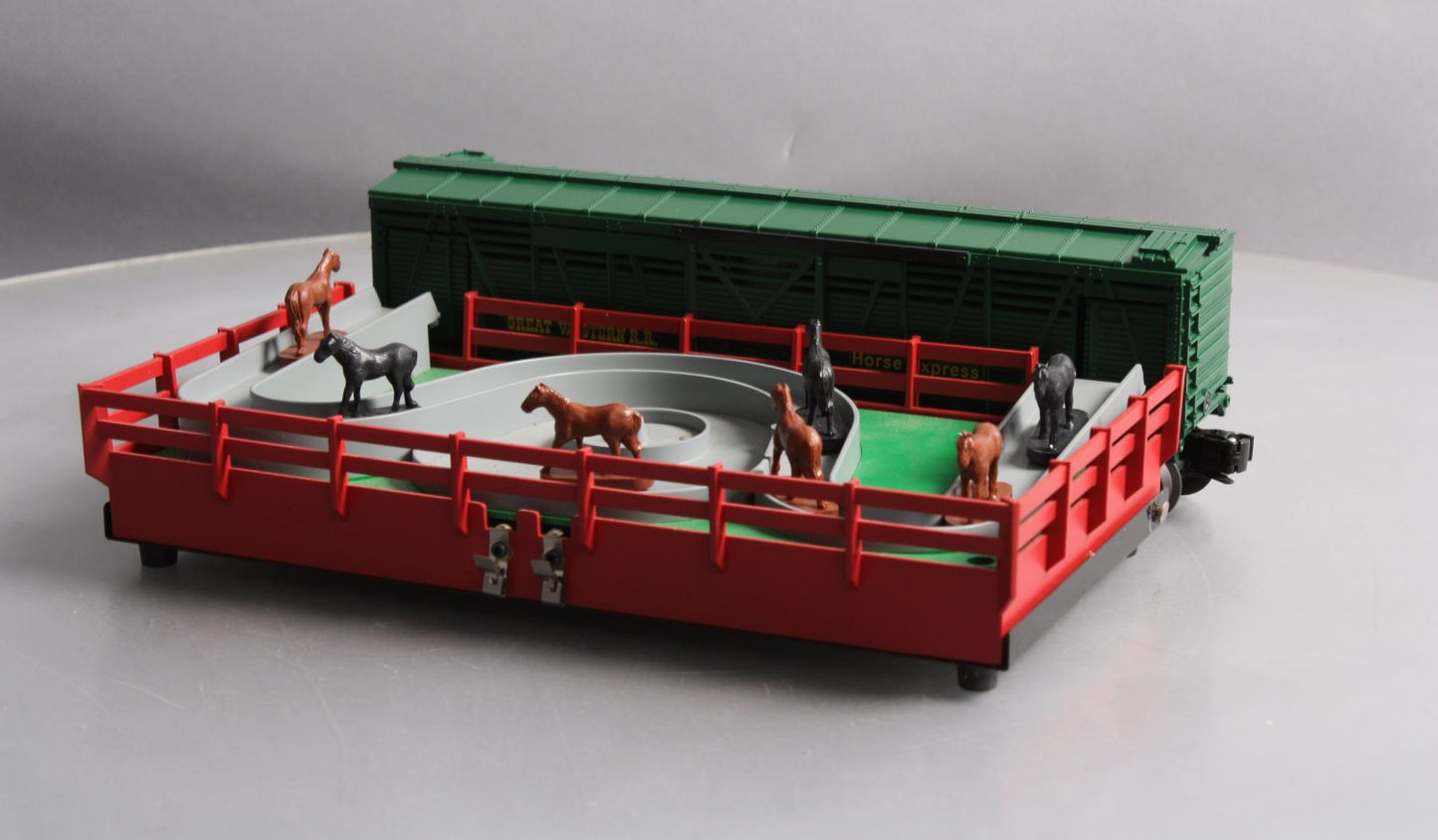 Lionel 6-36855 GW Operating Horse Car w/Corral
