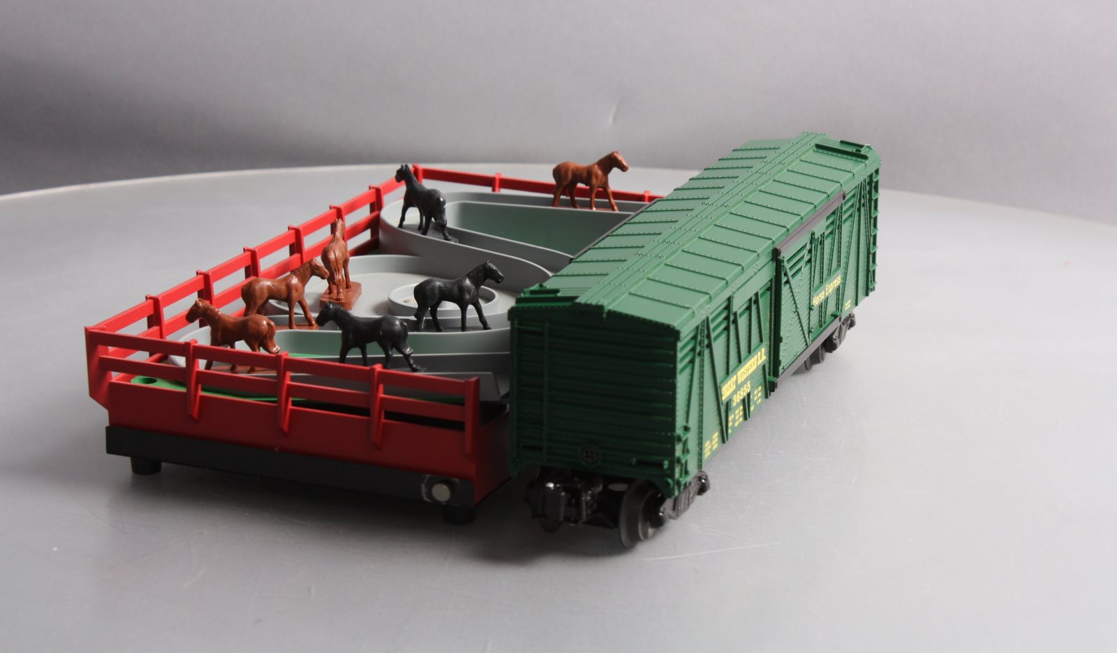 Lionel 6-36855 GW Operating Horse Car w/Corral