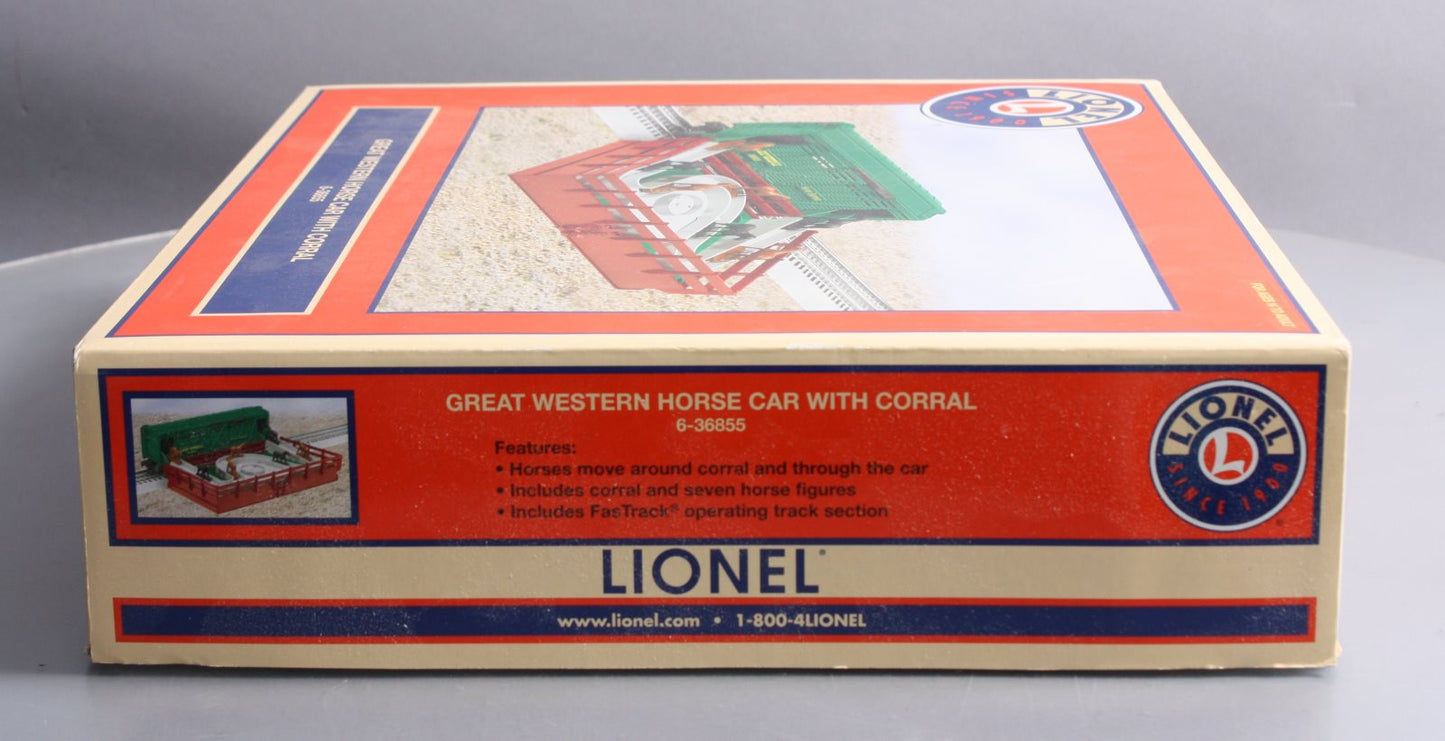 Lionel 6-36855 GW Operating Horse Car w/Corral