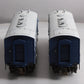 Lionel 6-38712 O Wabash F-7 A-A Diesel Locomotive Set #1102-A, #1107-A