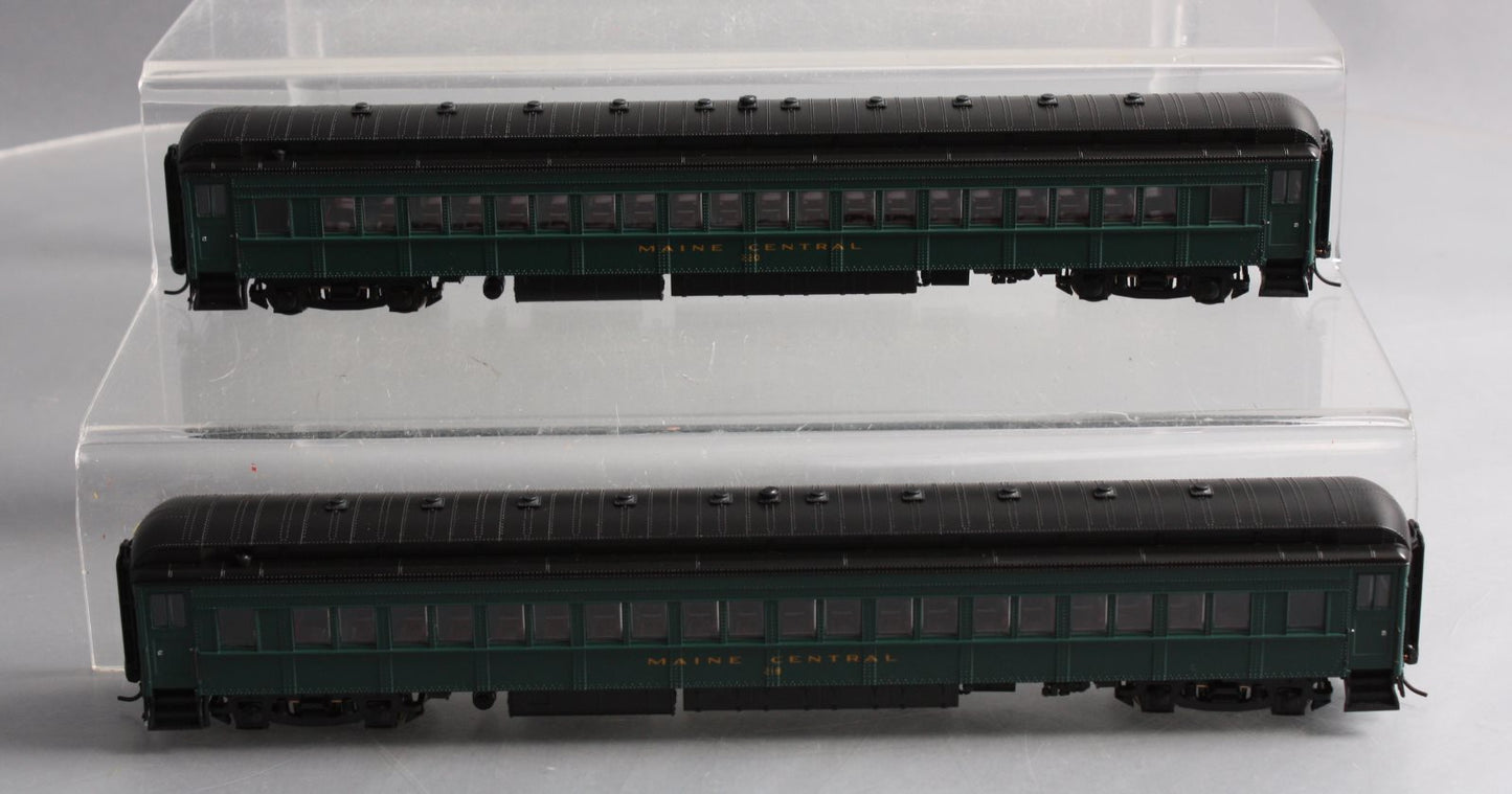 Broadway Limited 6444 HO Maine Central 80' Passenger Coach Set A (Set of 2)