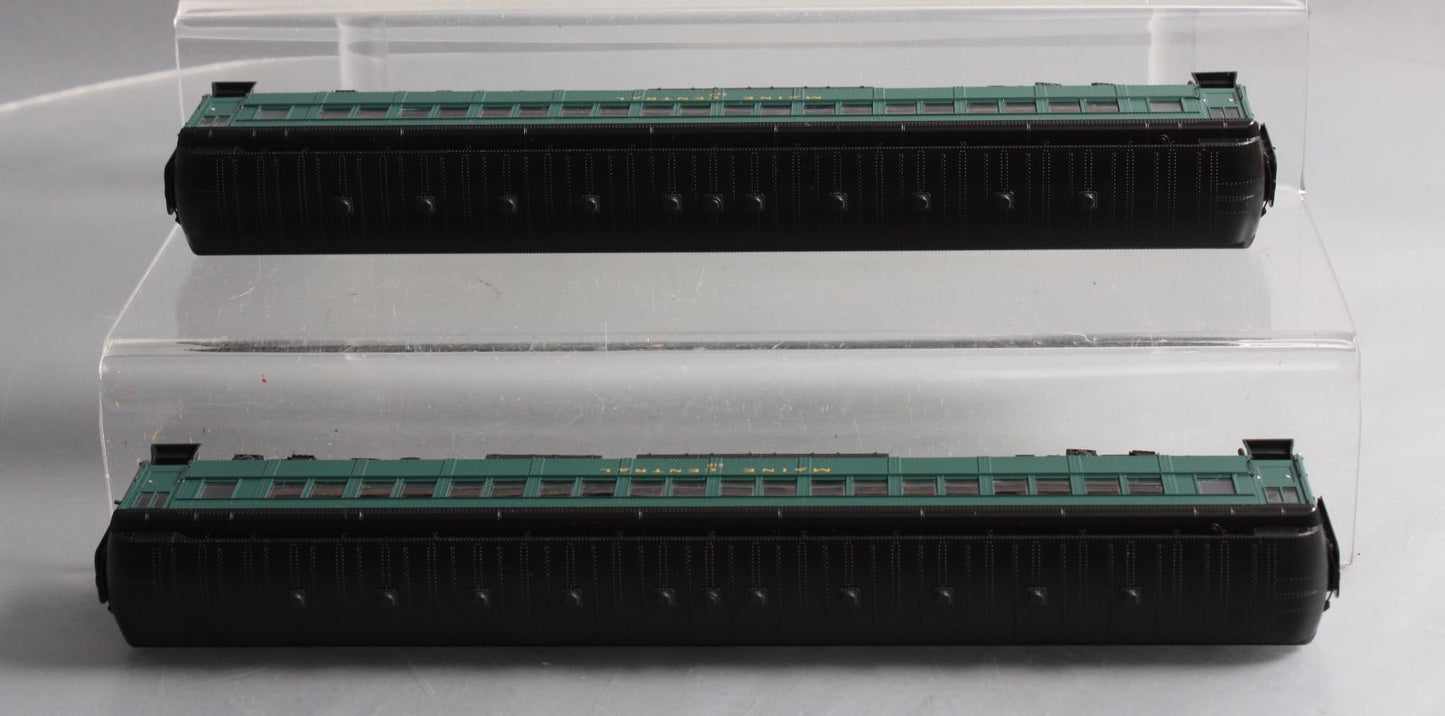 Broadway Limited 6444 HO Maine Central 80' Passenger Coach Set A (Set of 2)