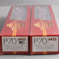 Broadway Limited 6433 HO PRSL P70 Coach Set B (Set of 2)